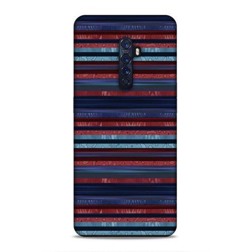 Oppo Reno 2 Uyumlu Kılıf Utopia (9) Kılıf Sarı Lacivert