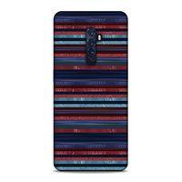 Oppo Reno 2 Uyumlu Kılıf Utopia (9) Kılıf Sarı Lacivert