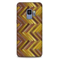 Lopard Samsung Galaxy S9 Uyumlu Kılıf Wood'X (31) TPU Kılıf Baskılı