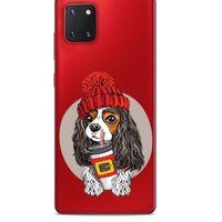Zoologix (29) Samsung Galaxy Note 20 Şeffaf Kılıf Silikon Desenli