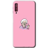 Potkal Hediye Fabrikası Samsung Galaxy A7 2018 Kılıf HD Desen Baskılı Arka Kapak - Bad Grandmother