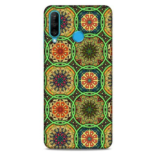 Ethnic Culture (97) Huawei P30 Lite Kılıf Silikon Kapak Desenli