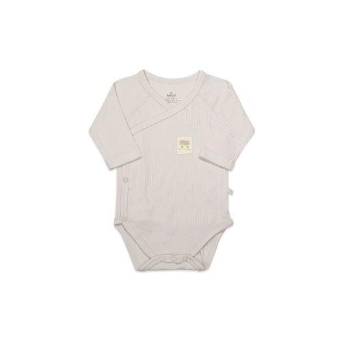Bistyle Bistyle Organic Modal Flying Balloons Kruvaze Uzun Kol Body BS17121 Bej