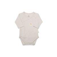 Bistyle Bistyle Organic Modal Flying Balloons Kruvaze Uzun Kol Body BS17121 Bej