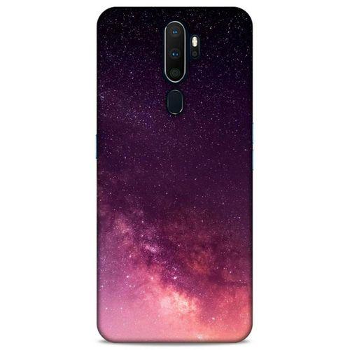 Lopard Oppo A9 2020 Uyumlu Kılıf Gece'S (10) Full Koruma Kılıfı Kızıl Gece