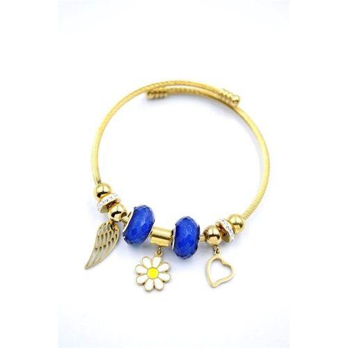 Papatya Charm Bilezik - Altın