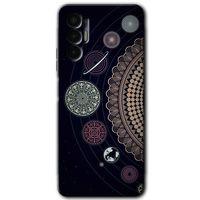 Tecno Spark 8 Pro Kılıf HD Desen Baskılı Arka Kapak - Gezegen Döngüsü