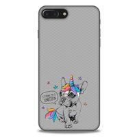 Animax Unicorn Dog Apple Iphone 8 Plus Kılıf Desenli Silikon