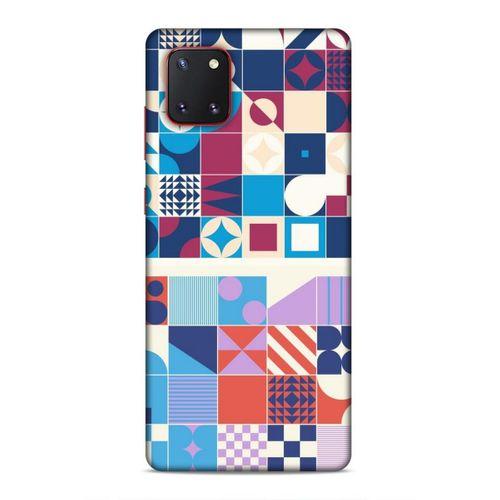 Samsung Galaxy Note 10 Lite Uyumlu Kılıf Insomnia (5) Koruma Kabı Lacivert Kırmızı