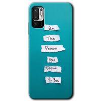 MRCİLETİSİM Xiaomi Redmi Note 10 5G Kılıf HD Desen Baskılı Arka Kapak + Temperli Cam - Want You