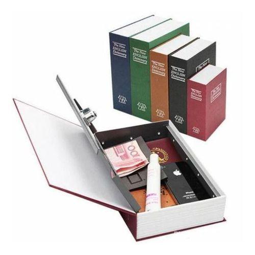 Kitap Şeklinde Gizli Kasa Kilitli kumbara Büyük Boy
