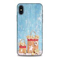 Apple iPhone XS Kılıf Snowix (10) Full Koruma Kılıfı Kahve