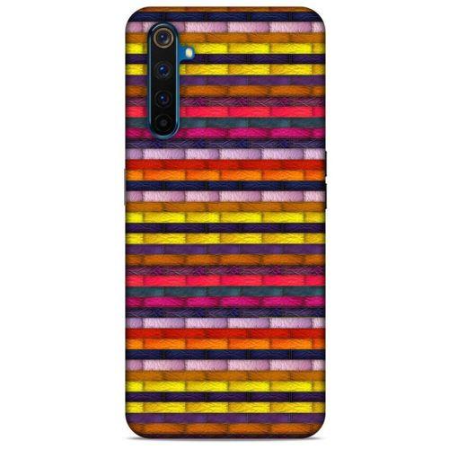 Oppo Realme 6 Pro Kılıf Patchwork (42) Rugged Armor Kılıf Karışık Renkli