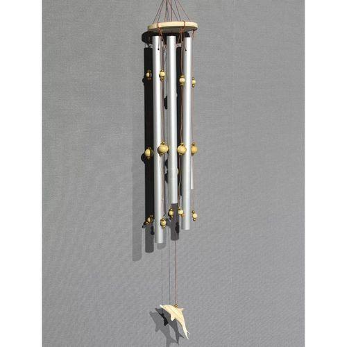 Boncuklu Metal Rüzgar Çanı Model 1