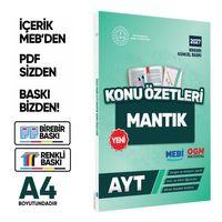 2027 YKS-AYT MEBİ-OGM Mantık Pratik Konu Özet Kitabı RENKLİ A4 Boyut Görsel Destekli BASKI ÜCRETİ