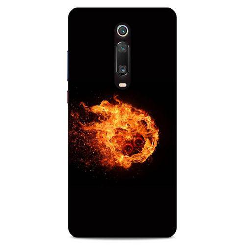 Lopard Xiaomi Redmi K20 Uyumlu Kılıf FireX (29) Arka Koruma Kılıfı Ateş Topu