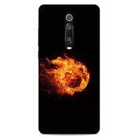 Lopard Xiaomi Redmi K20 Uyumlu Kılıf FireX (29) Arka Koruma Kılıfı Ateş Topu