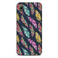 Huawei Y5 2019 Kılıf Desenli Özel Seri Tüyler (13) Silikon Kap