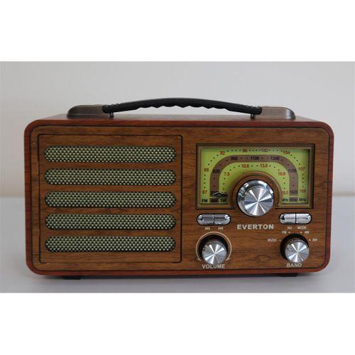 Everton Rt-755 Bluetooth Fm-usb-tf-aux Şarjlı Nostaljik Radyo
