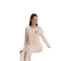 Kadın Over Sleep Uzun Kol Pijama Takımı Over Sleep - 928