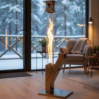 Kamp Ayısı® Kule Roket™ Uzun Camlı Pelet Sobası, Pürmüz ve Pelet Hediyeli