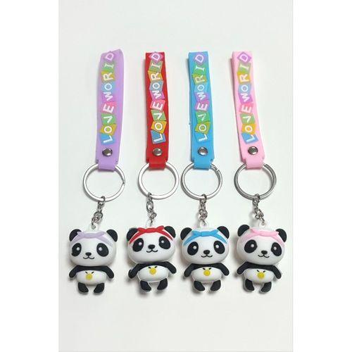 Panda Silikon Anahtarlık