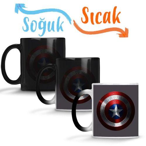 Captain America 2 Sihirli Kupa Bardak Porselen