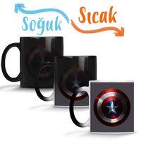 Captain America 2 Sihirli Kupa Bardak Porselen