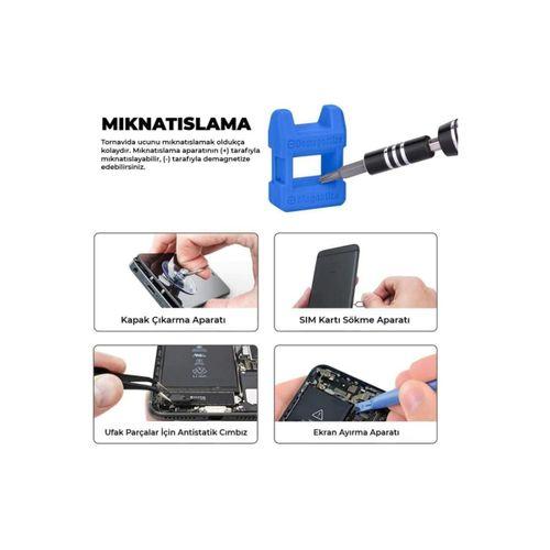 Tornavida Seti Wh-90 115 Parça Elektronikçi/saatçi Tornavida