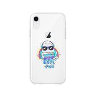 iPhone Xr Have Fun Desenli Premium Şeffaf Silikon Kılıf