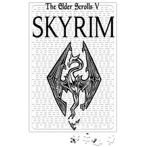 Skyrim Dragon Puzzle 240 Parça Yapboz