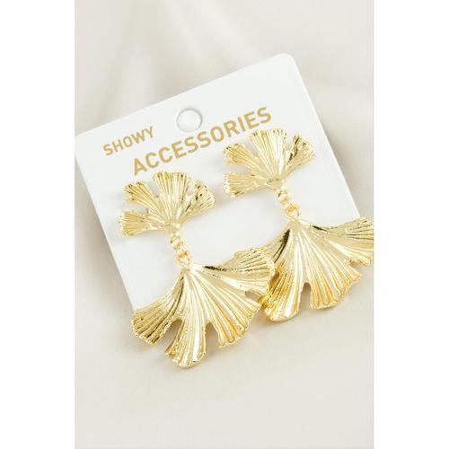 Yaprak Trend Metal Küpe