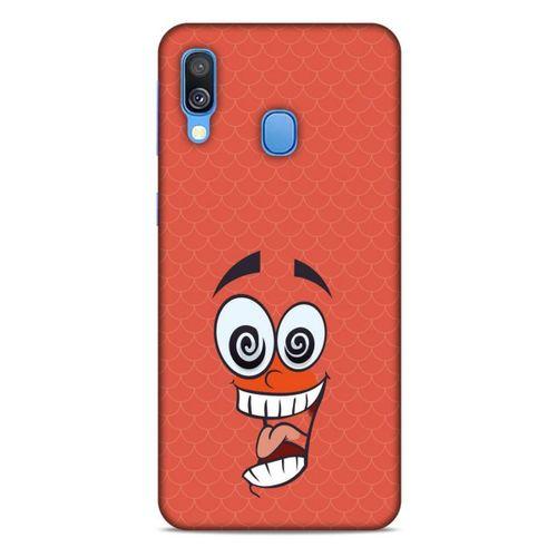 Emojix (1) Samsung Galaxy A40 Kılıf Silikon Kapak Desenli