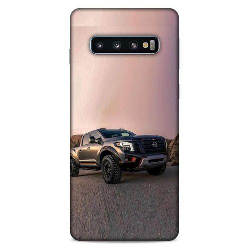 Lopard Samsung Galaxy S10 Uyumlu Kılıf PickUpX (45) Liquid Air Kılıf Antrasit