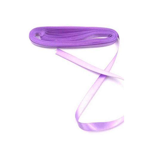 Lila Saten Kurdele 1 Cm 10 M