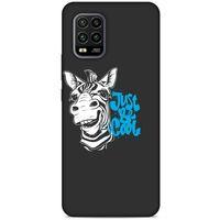 Animax Cool Zebra Xiaomi Mi 10 Lite Kılıf Desenli Silikon