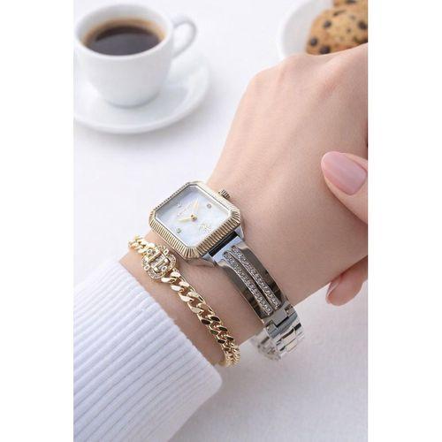 U.S.Polo Assn. Kasa Ve Kordon Çelik 3 Atm Suya Dayanıklı 2 Yıl Garantili Kadın Kol Saati U02147.2