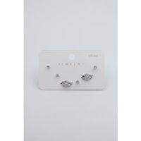 Çoklu Set Küpe - Gümüş