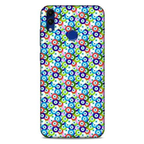 Nazarium (5) Desenli Silikon Kapak Huawei Honor 8C Kılıf