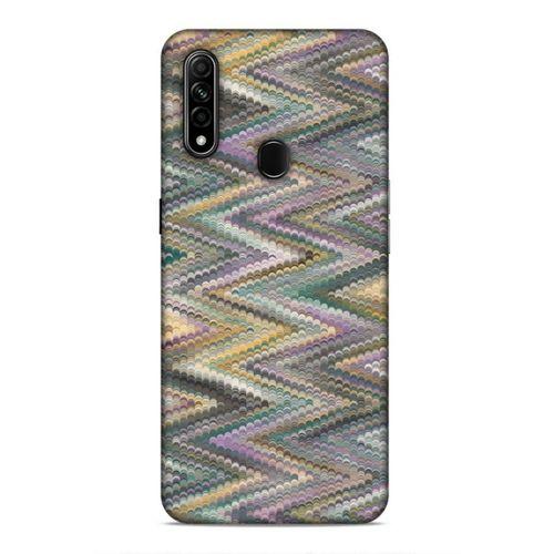 Oppo A31 Uyumlu Kılıf Romans (47) Crystal Flex Kılıf Zig Zag