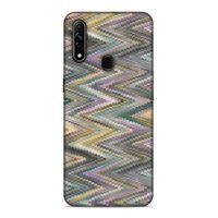 Oppo A31 Uyumlu Kılıf Romans (47) Crystal Flex Kılıf Zig Zag