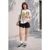 ALEXANDERGARDI Baskılı Bisiklet Yaka Kadın T-shirt