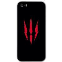 iPhone 5s Kılıf HD Desen Baskılı Arka Kapak - Ayı Pençesi