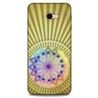 Samsung Galaxy J4 Plus Kılıf Desenli Özel Seri Tüyler (27) Tasarımlı Kılıf