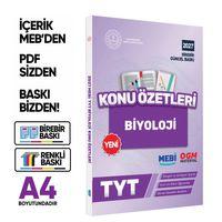 2027 YKS-TYT MEBİ-OGM Biyoloji Pratik Konu Özet Kitabı RENKLİ A4 Boyut Görsel Destekli BASKI ÜCRETİ