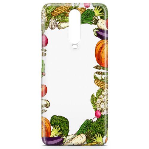 Xiaomi Redmi K30 Kılıf Vegan Yiyecekler Arka Kapak Koruma Desenli Full Koruyucu