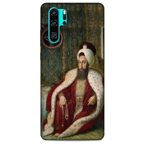 Huawei P30 Pro Uyumlu Kılıf Ottoman (28) Arka Kapak III. Selim