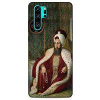 Huawei P30 Pro Uyumlu Kılıf Ottoman (28) Arka Kapak III. Selim