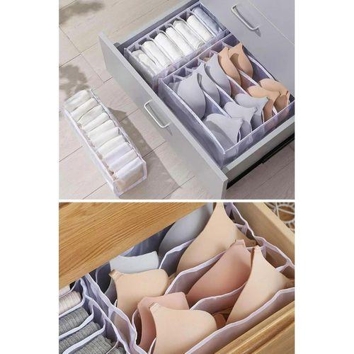 Şeffaf Sütyen Düzenleyici Çekmece Dolap İçi Organizer 36 X 29 X 12 Cm