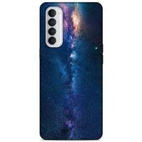 Lopard Oppo Reno 4 Pro Uyumlu Kılıf Gece'S (1) Kılıfı Lacivert